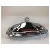 Silver Plated Covered Butter Dish