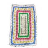 Handmade Crochet Blanket 51 x 33 Inches