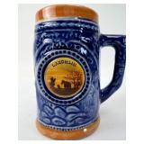 Laughlin Ceramic Beer Stein
