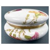 T&V Limoges France Floral Porcelain Box