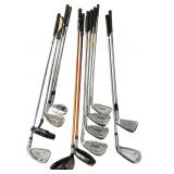 Fastrax, Orlimar & More Golf Clubs Lot of 12