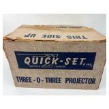 Quick-Set Three-O-Three Projector