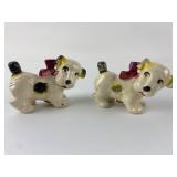 Mid-20th Century Japan Terrier Salt & Pepper Shake