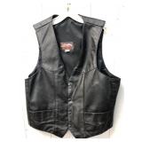 Hillside Leather Vest Harley-Davidson Patch
