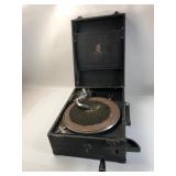 Godfrey & Co Portable Wind-Up Gramophone