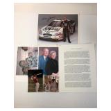 Dale Jarrett Limited-Edition Signed Photo & Memora