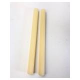 10ï¿½ï¿½ Ribbed Taper Candles