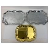Elbro Chrome & Baldwin Mount Vernon Trays