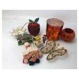 Holiday & Decorative Mixed Lot Including Santa