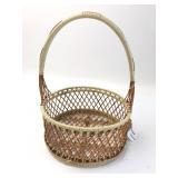 Wilson Page Wicker Basket With Handle