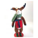 Wondershop Deer Decor With Gift & Scarf