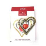 Hallmark 2023 Our Christmas Together Ornament