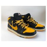 Nike Dunk High Black & Yellow Shoes