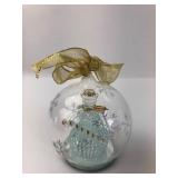 Lenox Wonder Ball Snowman Ornament
