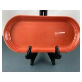 12ï¿½ï¿½ Vintage Fiesta Poppy Oval Serving Platter