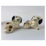 Vintage Spotted Dog Salt & Pepper Shakers