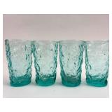 3.75ï¿½ï¿½ Anchor Hocking Aqua Milano Glasses Set