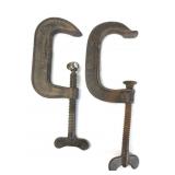 Cincinnati Tool Co. C-Clamps Set Of 2