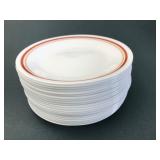 Corelle Cinnamon Chestnut Stripe Plates 6 3/4ï¿½ï¿½