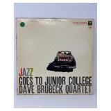 Dave Brubeck Quartet Jazz Goes To Junior College L