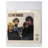 U2 October Vinyl Record Album