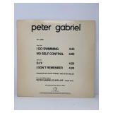 Peter Gabriel Geffen Promo Vinyl Record