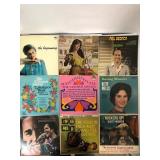 9 Vintage Vinyl Records Various Artists