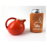 Red Ceramic mini Pitcher With Handle