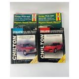 Chilton & Haynes Auto Repair Manuals Lot
