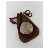 Polished Stone With ï¿½Dreamï¿½ & Pouch