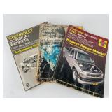 Haynes Chevrolet Repair Manuals Lot Of 3