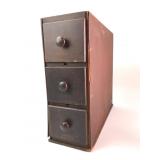 Wood Sewing Cabinet Drawers Unit