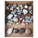 Michigan Petoskey & Polished Stones and misc rocks