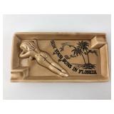 Vintage Florida Souvenir Ashtray 6ï¿½ï¿½