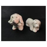 Ceramic Dog Salt & Pepper Shakers
