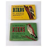 Green & Yellow Books Of Birds By Ashbrook