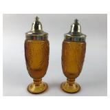 Vintage Indiana Glass Terra Sandwich Shakers