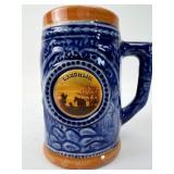 Laughlin Ceramic Beer Stein