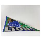 Detroit Lions 1994 Pennant By T.French Mfg Co.