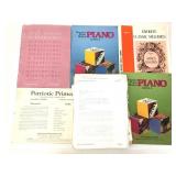 Piano Music Books By Various Authors