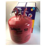 Balloon Time Empty Helium Tank & Box