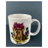 Crazy K9 Designs Yorkie Girlie Mug