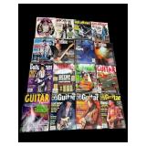 Large Vintage Guitar Magazine Lot Of 15