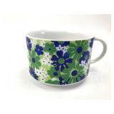 Vintage Mood Floral Pattern Mug/Soup
