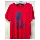 Anthony Bourdain T-Shirt Red Graphic Design