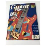 Guitar Player Magazine W/ Hendrix Record 1989