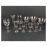 Clear Glass Stemware Set