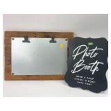 Hobby Lobby Photo Booth Sign & Frame