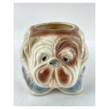 Bulldog Ceramic Planter 4ï¿½ï¿½ Tall