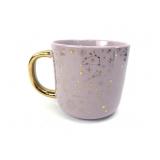 Thyme & Table Lavender Mug With Gold Handle